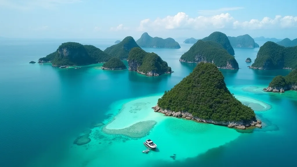 Reaching Wayag by Luxury Boat Charter